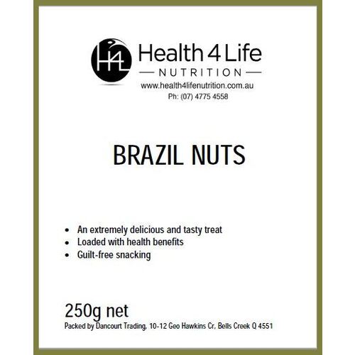 Health 4 Life Nutrition-Brazil Nuts 250G