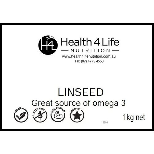 Health 4 Life Nutrition-Linseed (Flaxseed) 1KG
