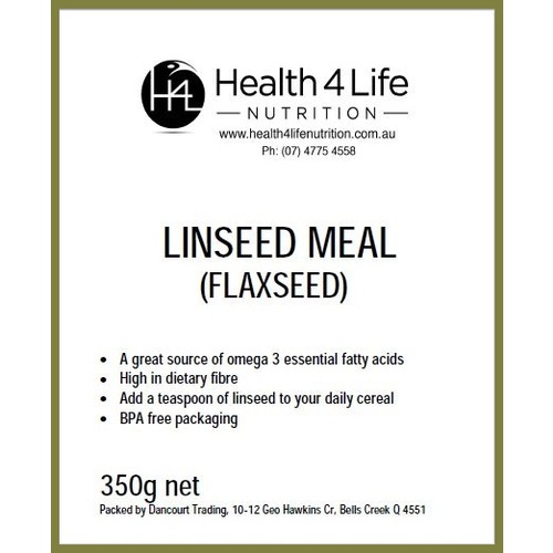 Health 4 Life Nutrition-Linseed (Flaxseed) Meal 350G