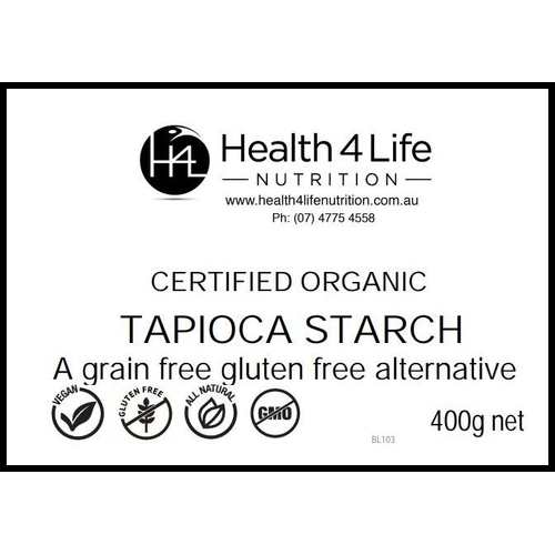 Health 4 Life Nutrition-Organic Tapioca Starch 400G