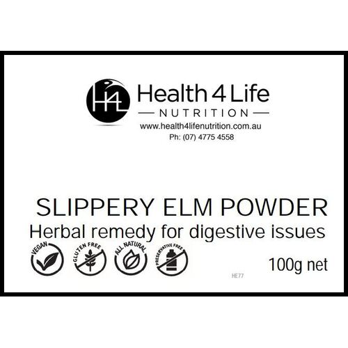 Health 4 Life Nutrition-Slippery Elm Powder 100G