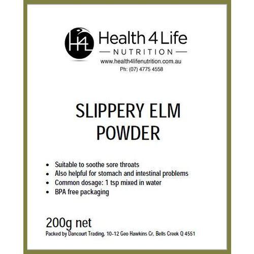 Health 4 Life Nutrition-Slippery Elm Powder 200G