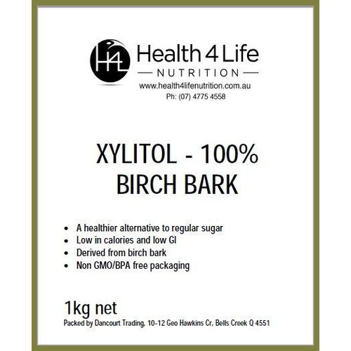 Health 4 Life Nutrition-Xylitol (100% Birch Bark) 1KG