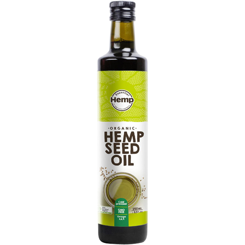 Hemp Foods Australia-Organic Hemp Oil 250ML
