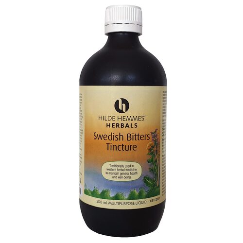 Hilde Hemmes’ Herbals-Swedish Bitters 500ML