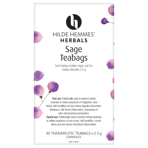 Hilde Hemmes’ Herbals-Sage 30 Teabags