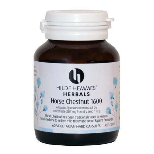 Hilde Hemmes’ Herbals-Horsechestnut 1600MG 60C
