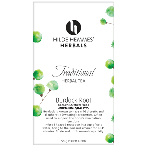 Hilde Hemmes’ Herbals-Burdock Root Herbal Tea 50G