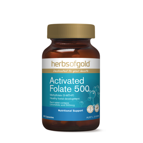Herbs of Gold-Activated Folate 500 60C
