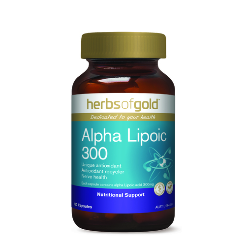 Herbs of Gold-Alpha-Lipoic 300 120VC