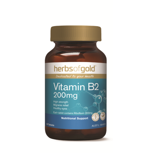 Herbs of Gold-Vitamin B2 200MG 60T