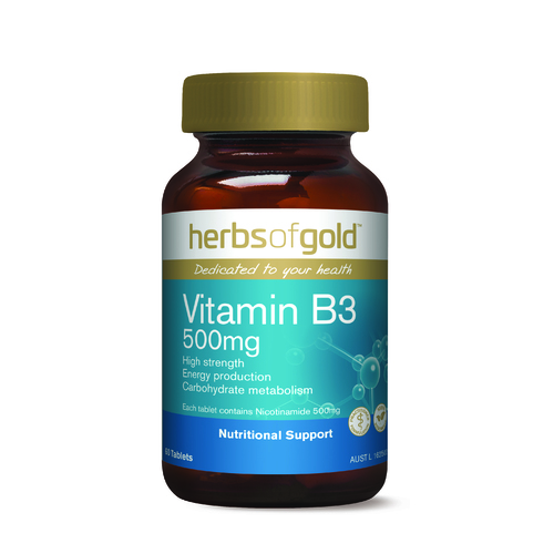 Herbs of Gold-Vitamin B3 500MG 60T