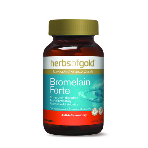 Herbs of Gold-Bromelain Forte 60VC