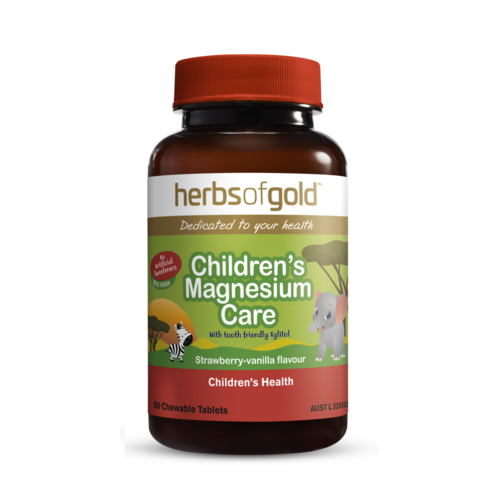 Herbs of Gold-Children's Magnesium Care (Chewable) 60T