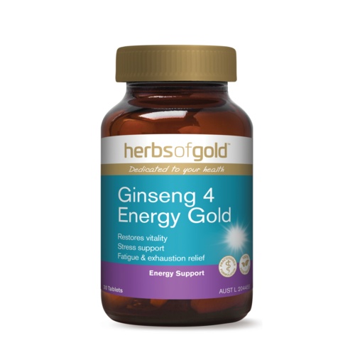 Herbs of Gold-Ginseng 4 Energy Gold 30T