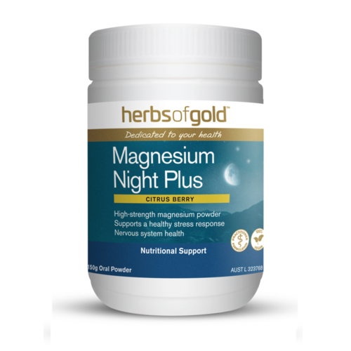 Herbs of Gold-Magnesium Night Plus Powder 150G