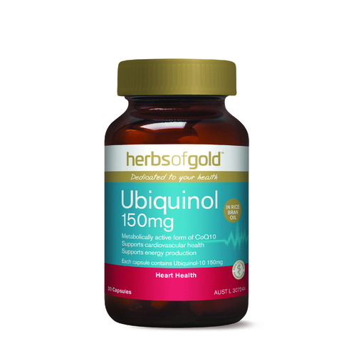 Herbs of Gold-Ubiquinol 150mg 30C