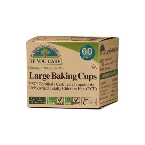 If You Care-Large Baking Cups 60