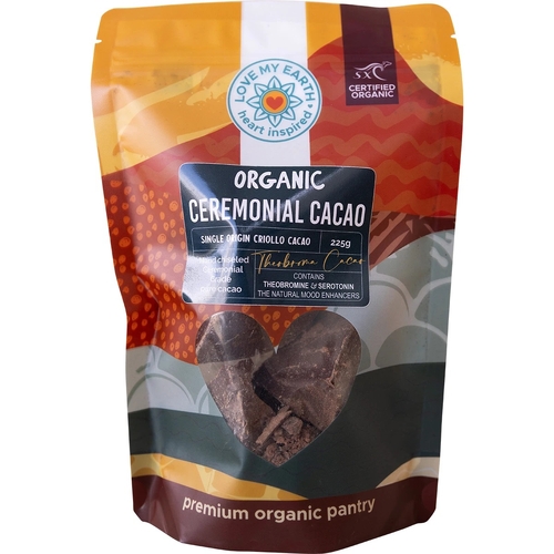 Love My Earth-Organic Ceremonial Cacao 225G