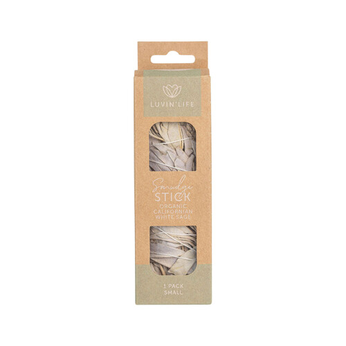 Luvin Life-Organic White Sage Smudge Stick Small