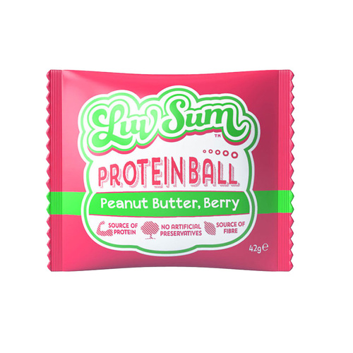 Luv Sum-Protein Ball Peanut & Berry 42G