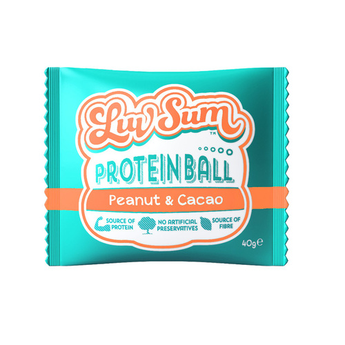 Luv Sum-Protein Ball Peanut & Cacao 40G