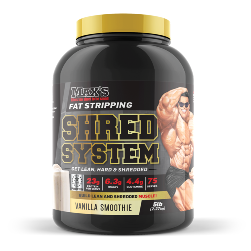 MAX's-Shred System Vanilla Smoothie 2.27KG