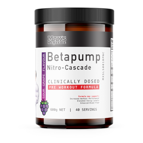 MAX's-Betapump Nitro-Cascade Sour Grape 600G