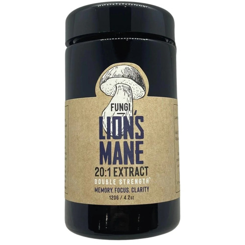 Mindful Foods-Fungi Lion's Mane 20:1 Extract Powder 120G
