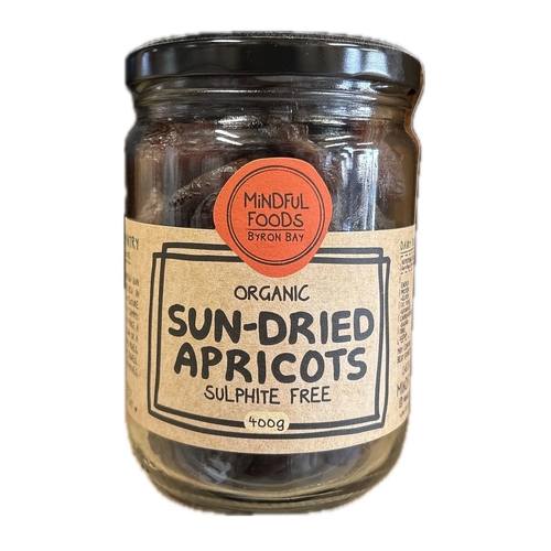 Mindful Foods-Organic Sun-Dried Apricots 400G