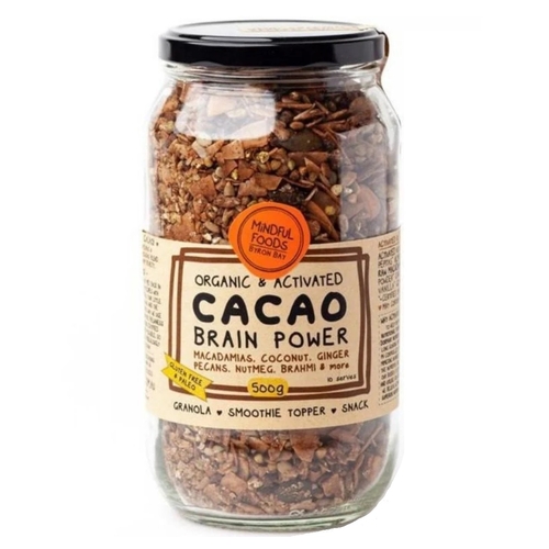 Mindful Foods-Organic & Activated Cacao Brain Power 450G