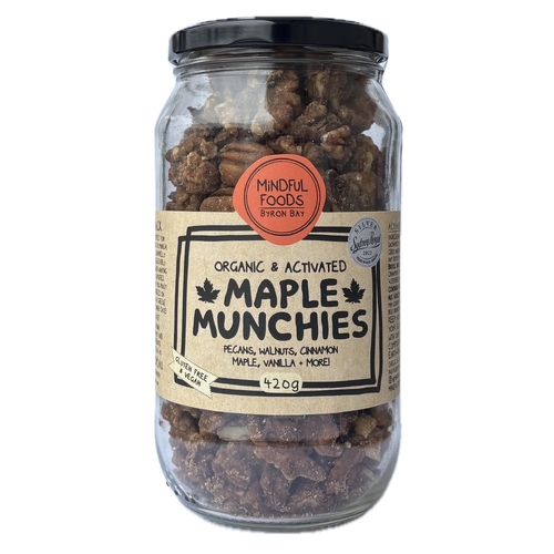 Mindful Foods-Organic & Activated Maple Munchies 420G