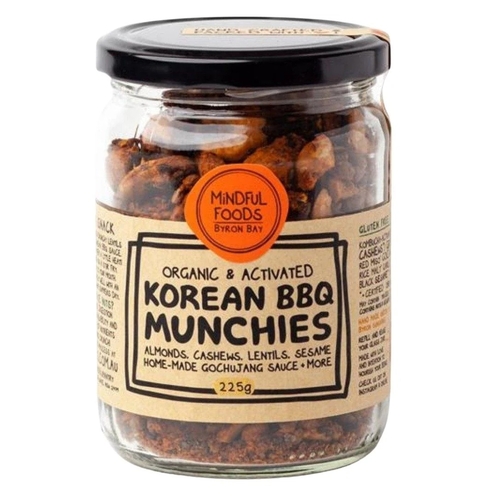 Mindful Foods-Organic & Activated Munchies Korean BBQ 220G