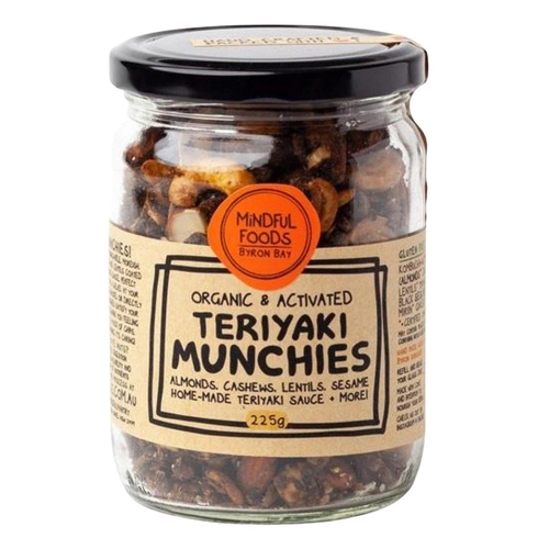 Mindful Foods-Organic & Activated Munchies Teriyaki 220G