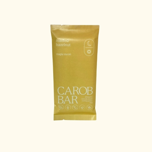 Maple Moon-Organic Vegan Hazelnut Carob Bar 90g