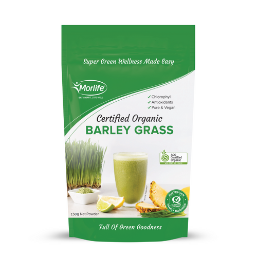 Morlife-Organic Barley Grass Powder 150G
