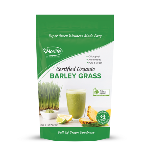 Morlife-Organic Barley Grass Powder 200G