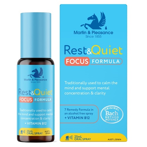 Martin & Pleasance-Rest&Quiet Focus Formula Spray 25ML