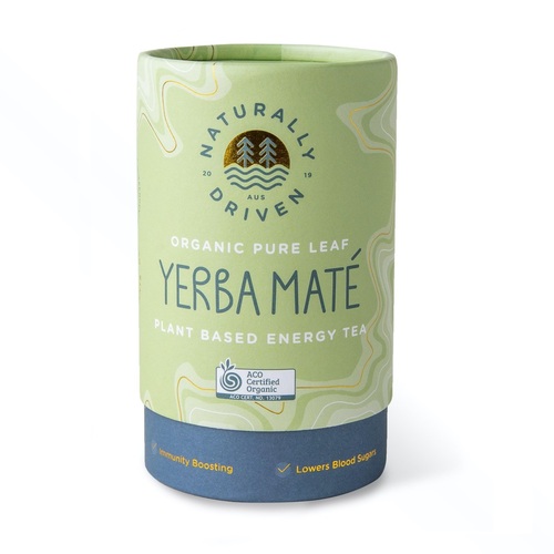Naturally Driven-Organic Yerba Maté Pure Loose Leaf Tea 60G