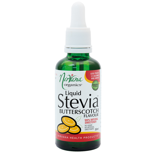 Nirvana Health Products-Liquid Stevia Butterscotch 50ML