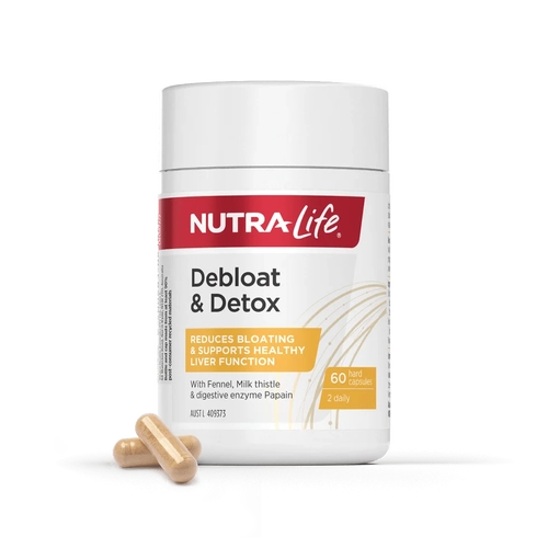 Nutralife-Debloat & Detox 60C