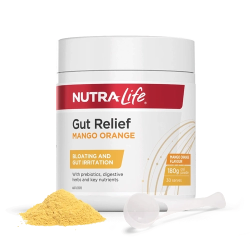 Nutralife-Gut Relief Mango/Orange 180G