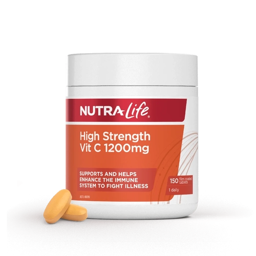 Nutralife-High Strength Vitamin C 1200mg 150T