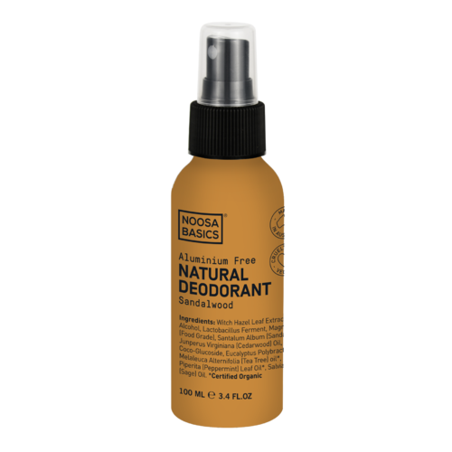 Noosa Basics-Natural Deodorant Spray Sandalwood 100ML