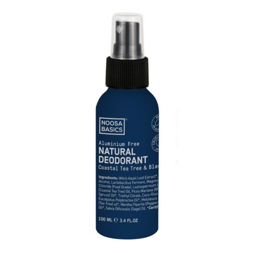 Noosa Basics-Natural Deodorant Spray Coastal Tea Tree & Black Spruce 100ML