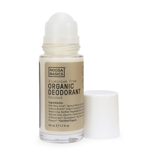 Noosa Basics-Organic Deodorant Roll On Coconut 50ML