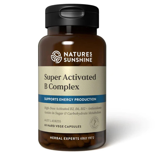 Nature's Sunshine-Super Activated B Complex 60C