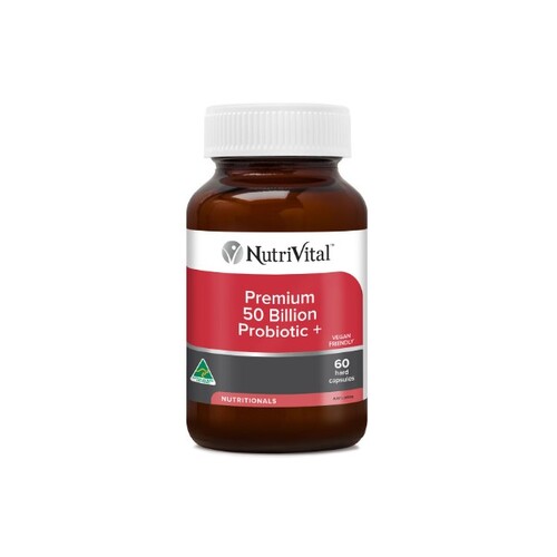NutriVital-Premium 50 Billion Probiotics+ 60C