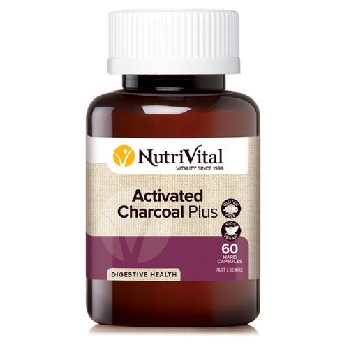NutriVital-Activated Charcoal Plus 60C