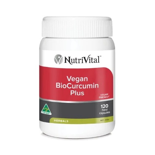 NutriVital-Vegan BioCurcumin Plus 120C